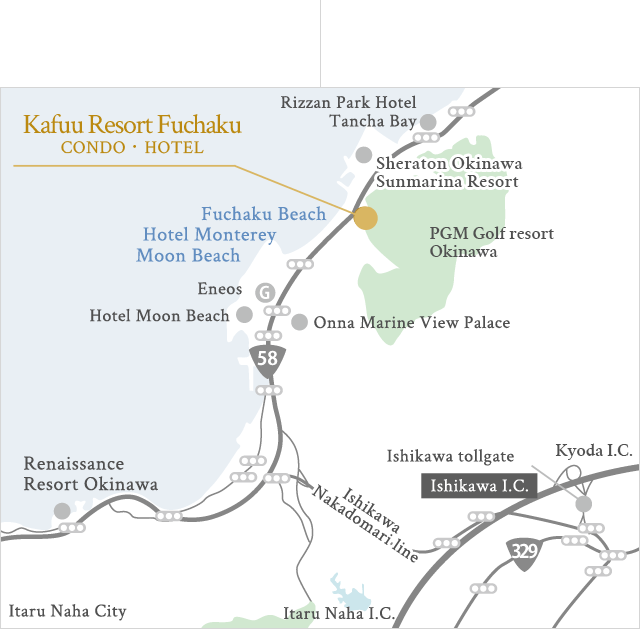 Detailed map