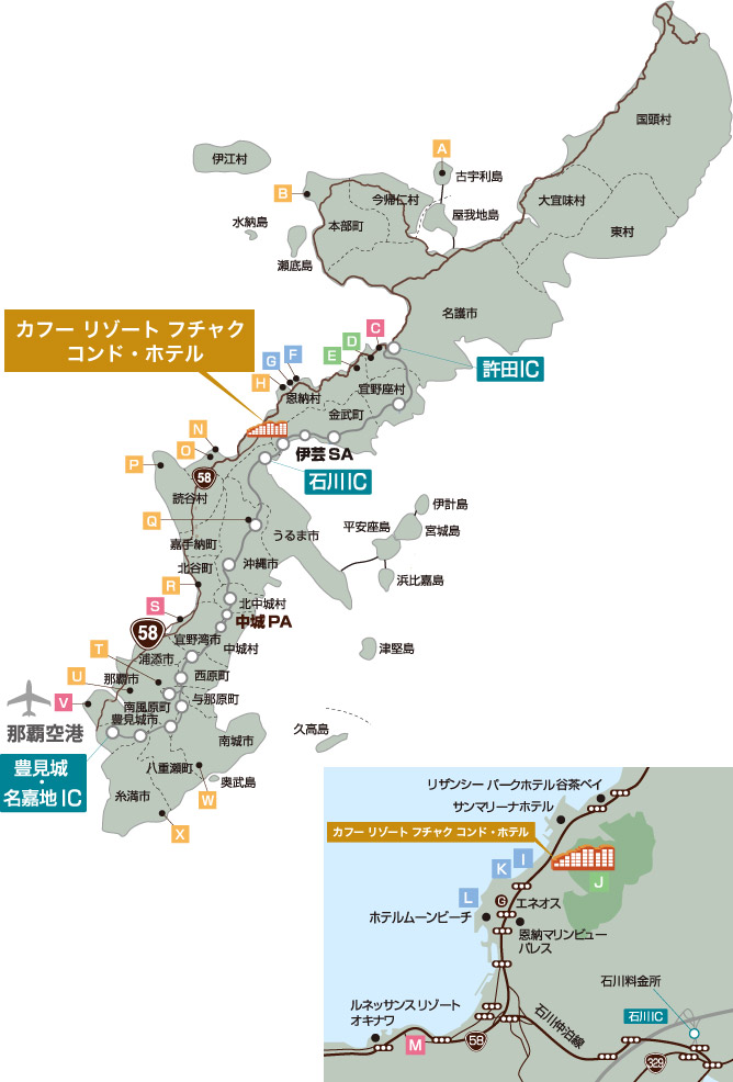 地図内の英字をクリックすると詳しい情報がご覧いただけます