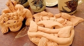 陶藝　體驗製作正宗沖繩風獅爺