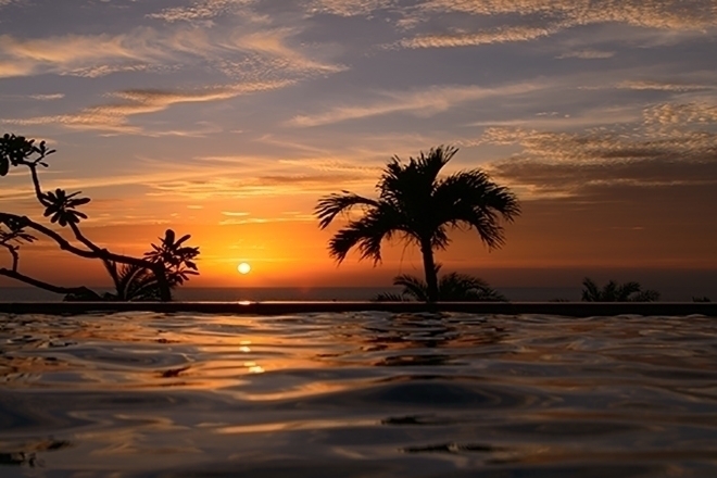 沖縄で一番夕陽が綺麗に見えるホテルプロジェクト