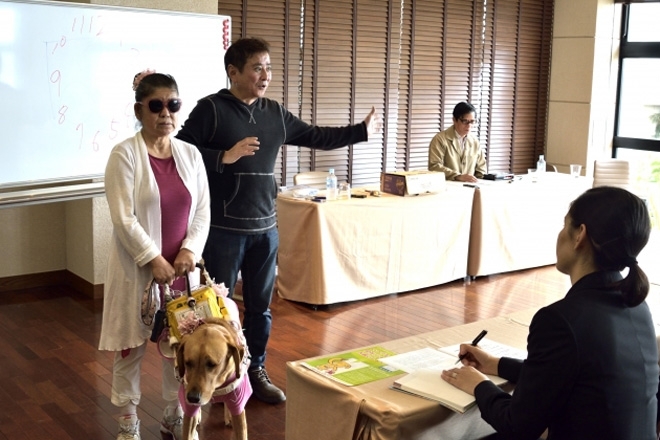 沖縄県内ホテル初の盲導犬15 頭を含む宿泊受入を実施