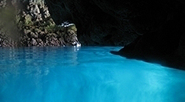 Blue Cave Diving